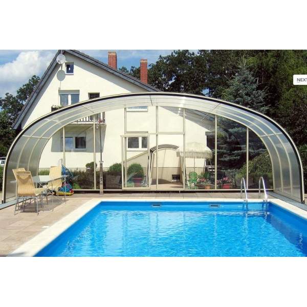 Павильон для бассейна 14х4,5(5,35)х2,4м. Лагуна IPC (рис.2)